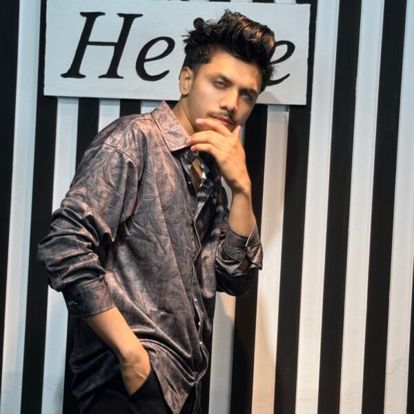 black print shirt