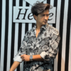 black print shirt