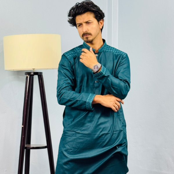 sea green pakistani panjabi
